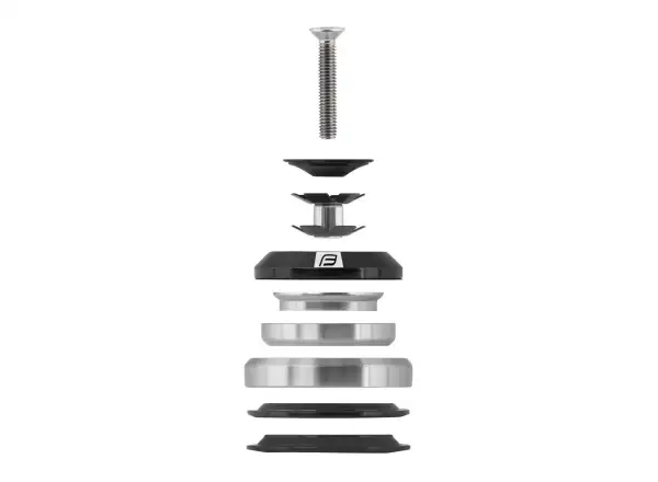 Force Taper 1 1/8"-1 1/2" integrované hlavové složení černá NEW