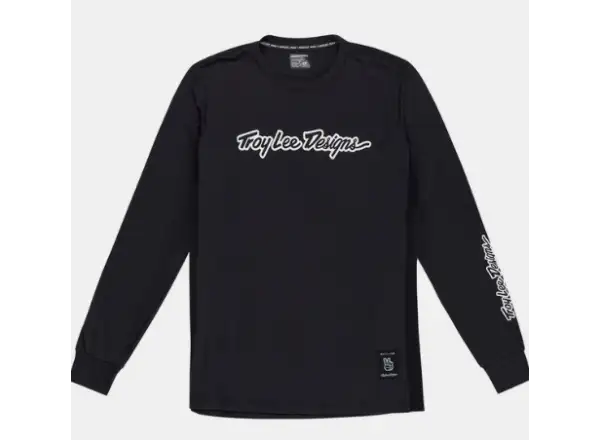 Troy Lee Designs Skyline Ride Tee pánský dres dlouhý rukáv Signature Black