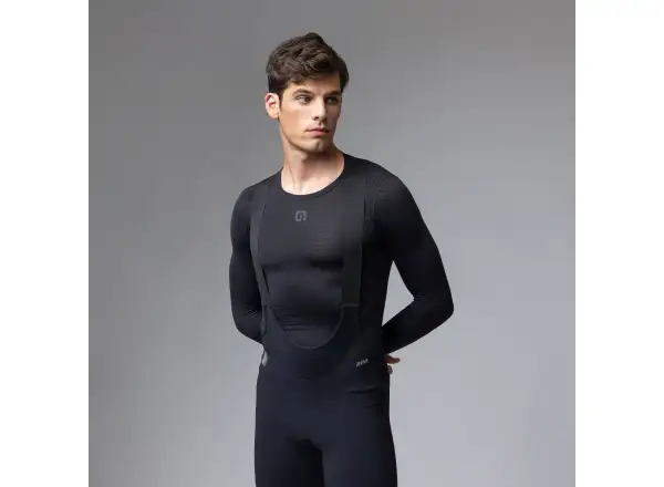 Alé R-EV1 Thermo Shield pánské zimní cyklistické kalhoty Black