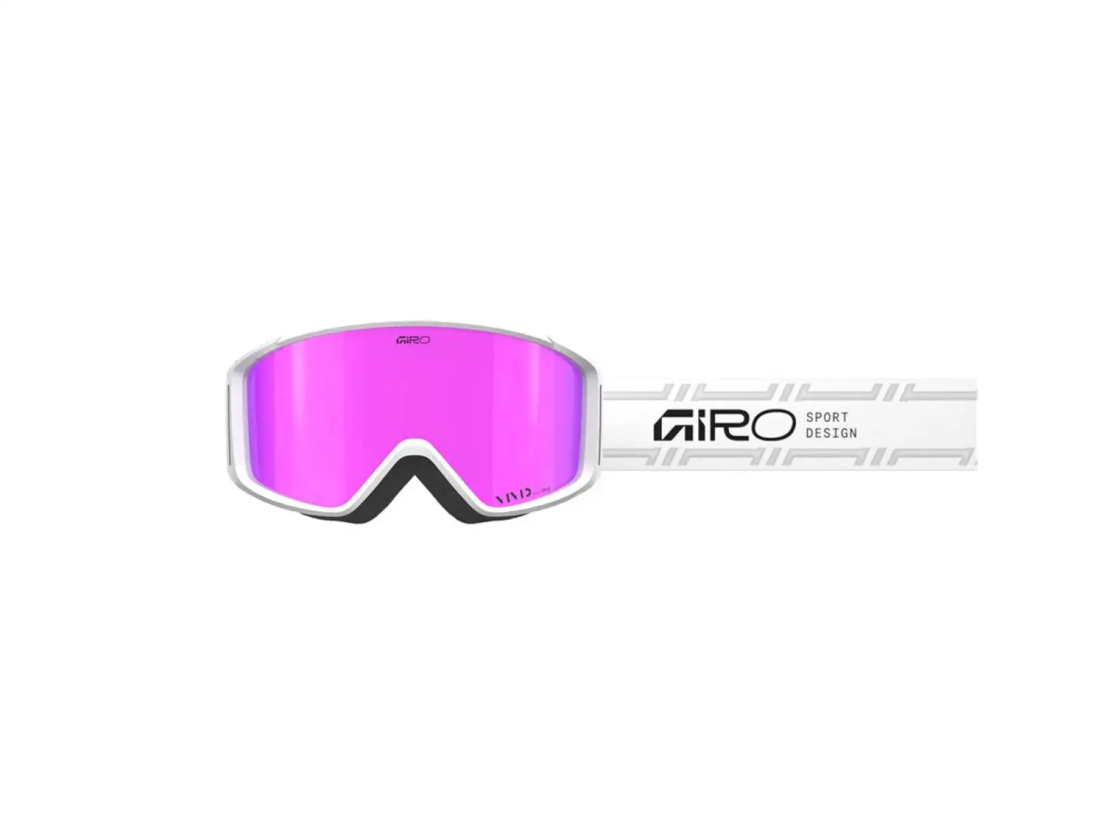 Giro Index 2.0 lyžařské brýle White Stacked/Amber Pink