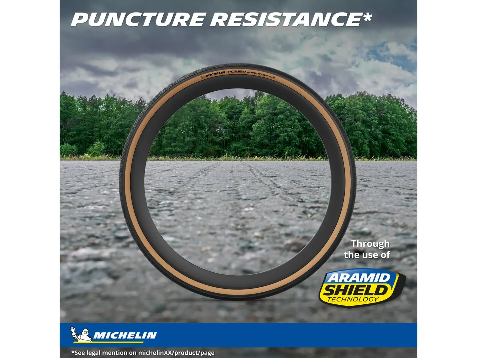 Michelin Power Adventure TS TLR Competition Line 700x30C gravel plášť kevlar Classic