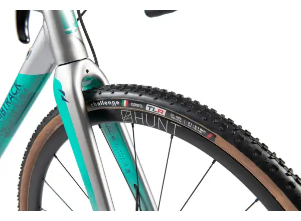 Bombtrack Tension 2 cyklokrosové kolo Glossy Grey / Green