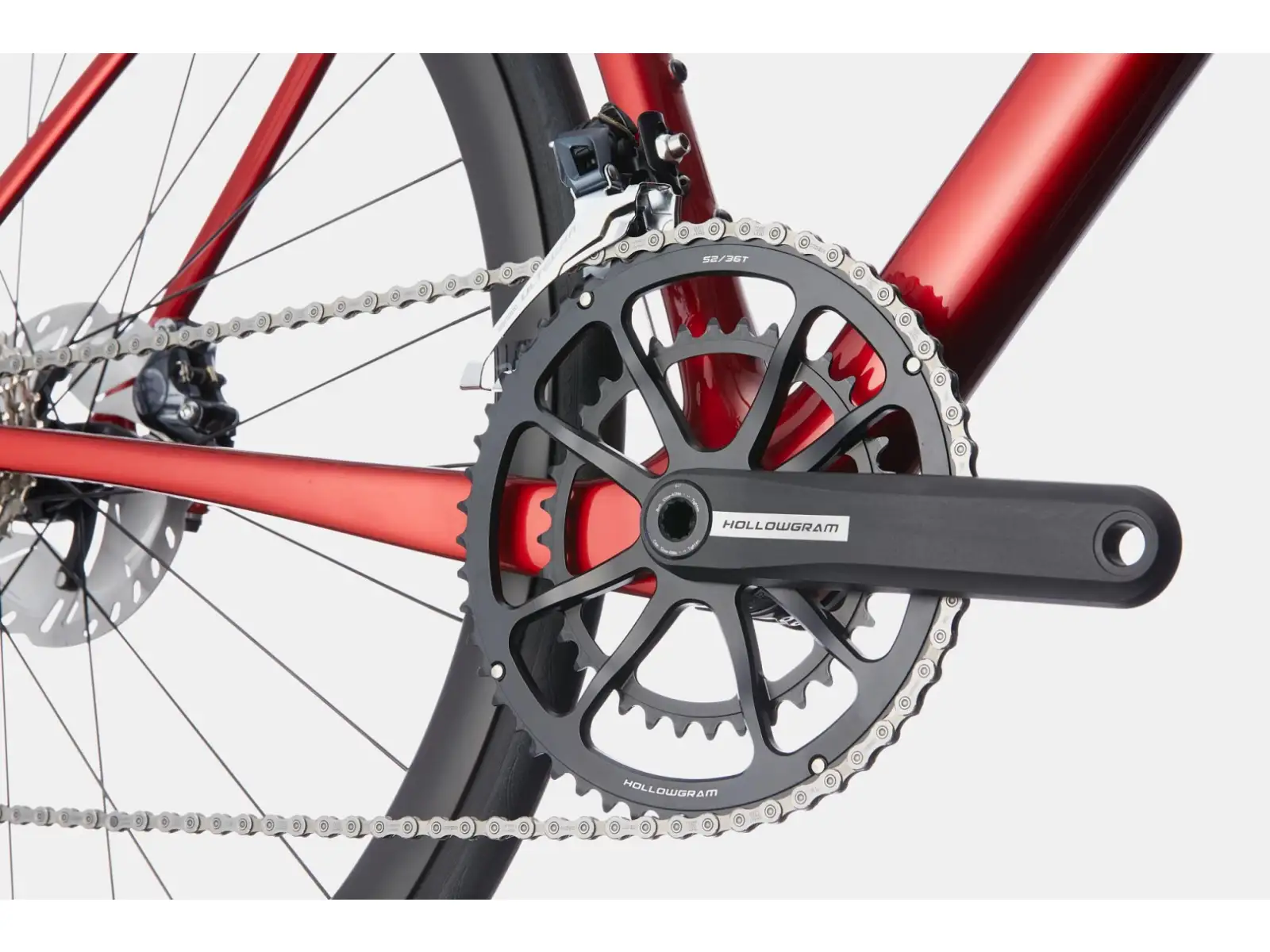 Cannondale SuperSix Evo Hi-Mod Disc Ultegra silniční kolo Candy Red
