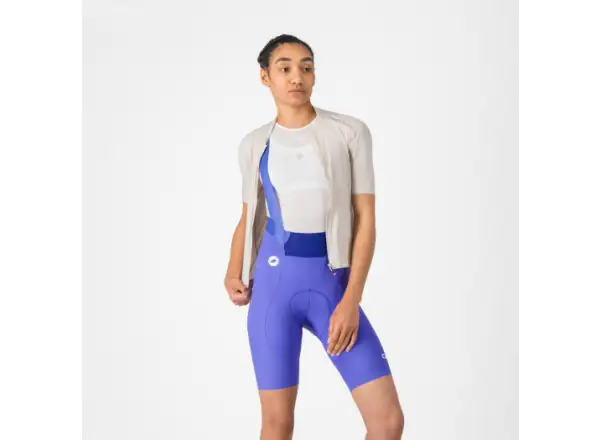 Castelli Espresso 2 W dámské kraťasy s vložkou a laclem Ultraviolet