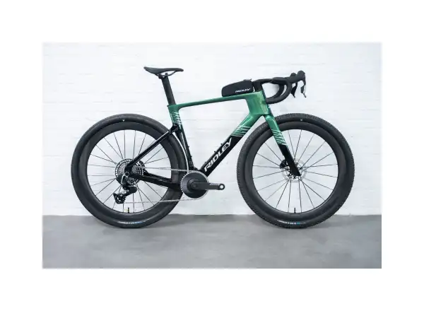 Ridley KANZO Fast 2.0 Force XPLR gravel kolo Stellar Green/UD Carbon/Silver