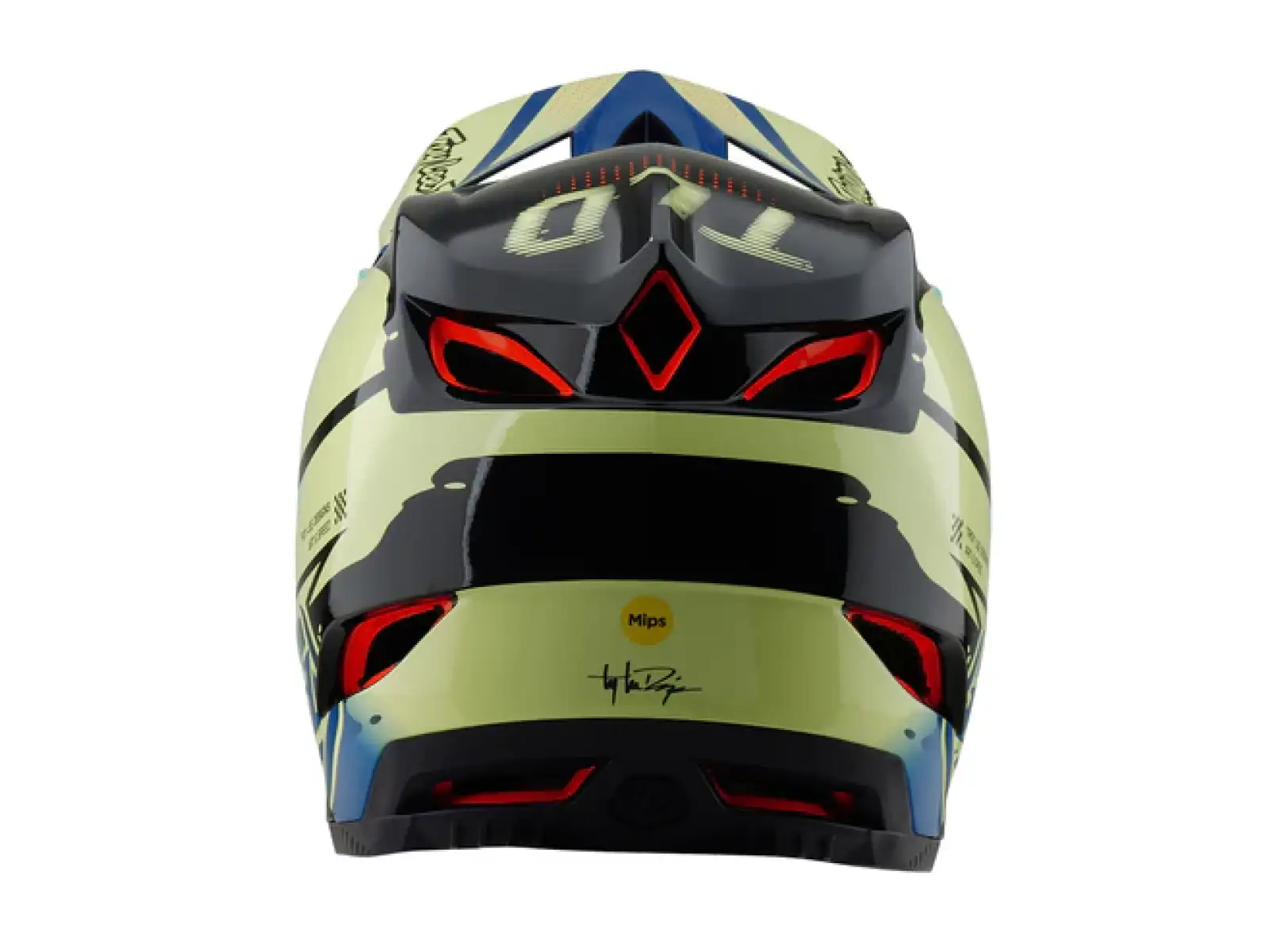 Troy Lee Designs D4 Composite přilba Drip Glo Yellow