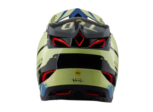 Troy Lee Designs D4 Composite přilba Drip Glo Yellow