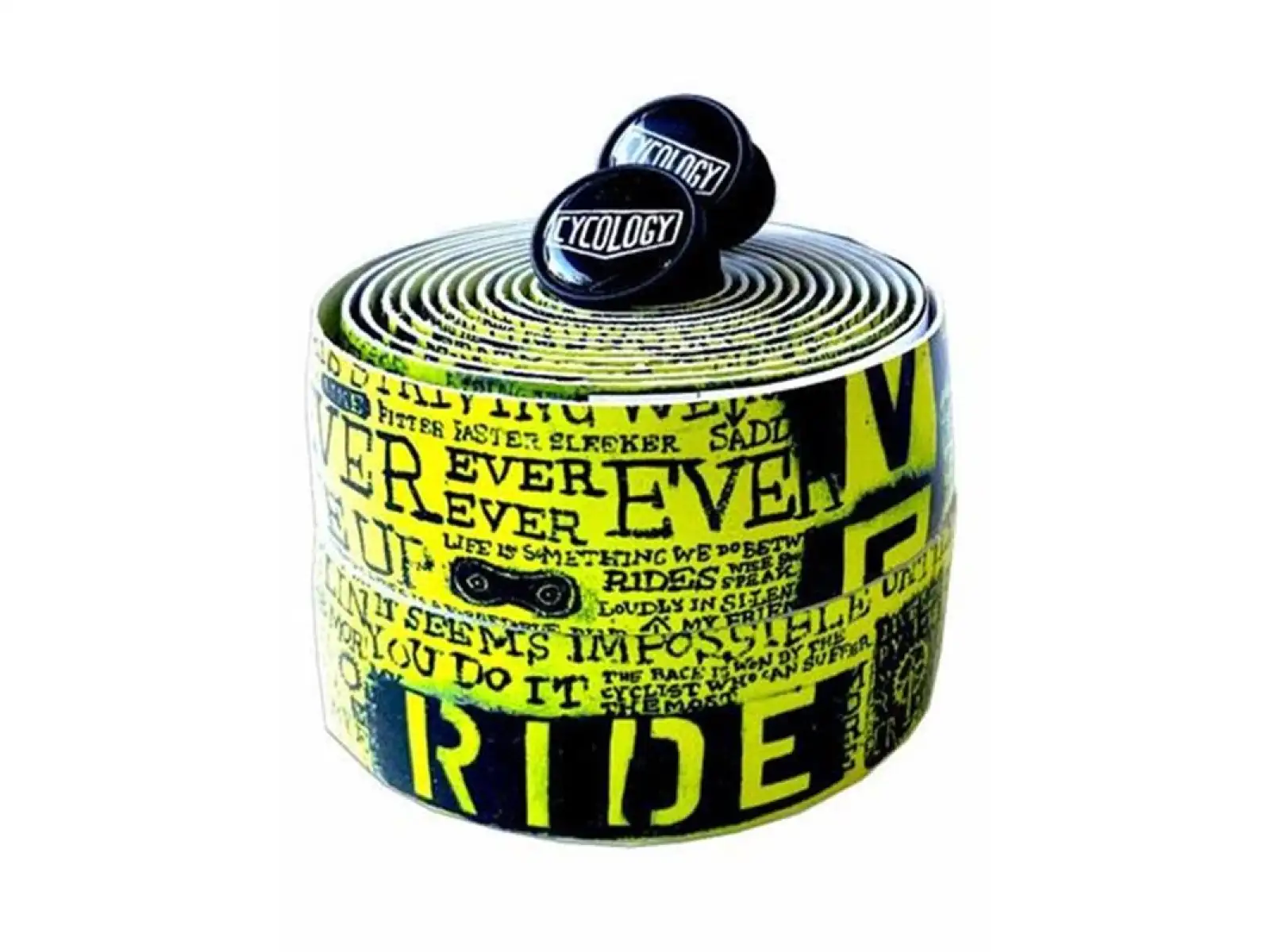 Cycology Ride Graffiti omotávka žlutá