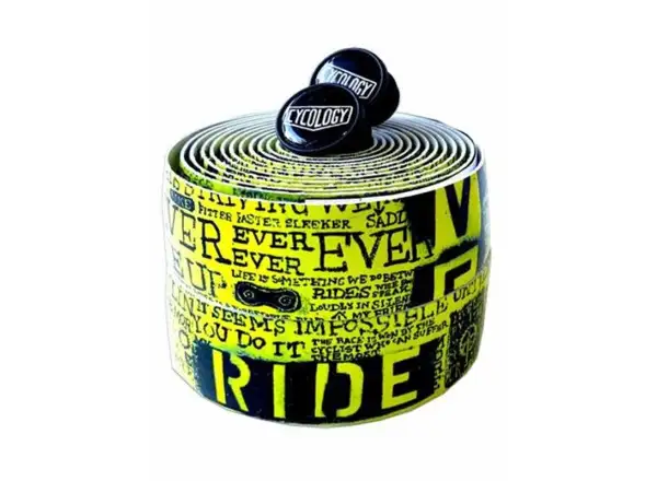 Cycology Ride Graffiti omotávka žlutá