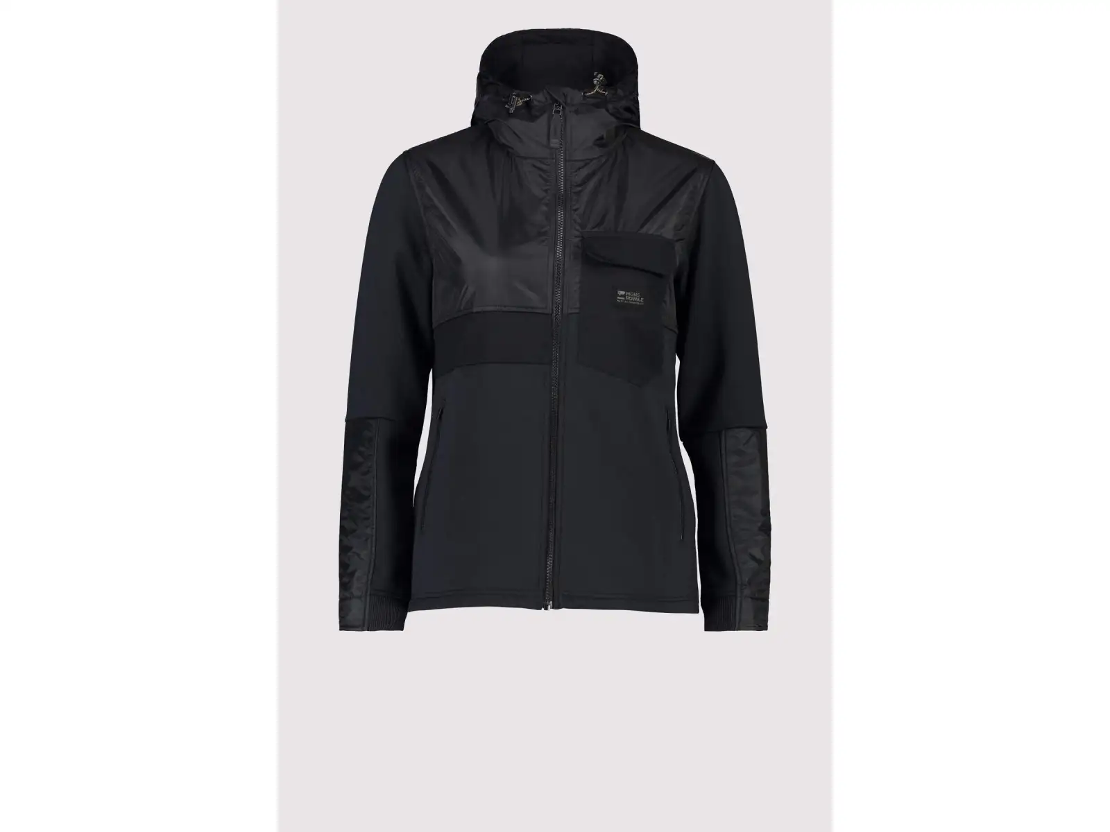 Mons Royale Decade Mid Hoody dámská bunda black