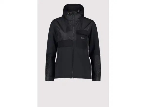 Mons Royale Decade Mid Hoody dámská bunda black