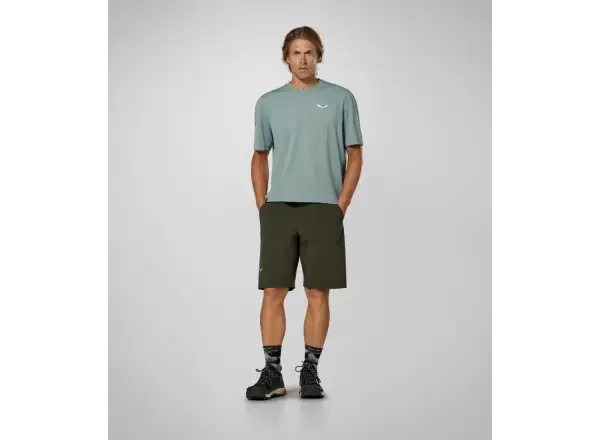 Salewa Pedroc 4 Durastrech Cargo pánské kraťasy Dark Olive