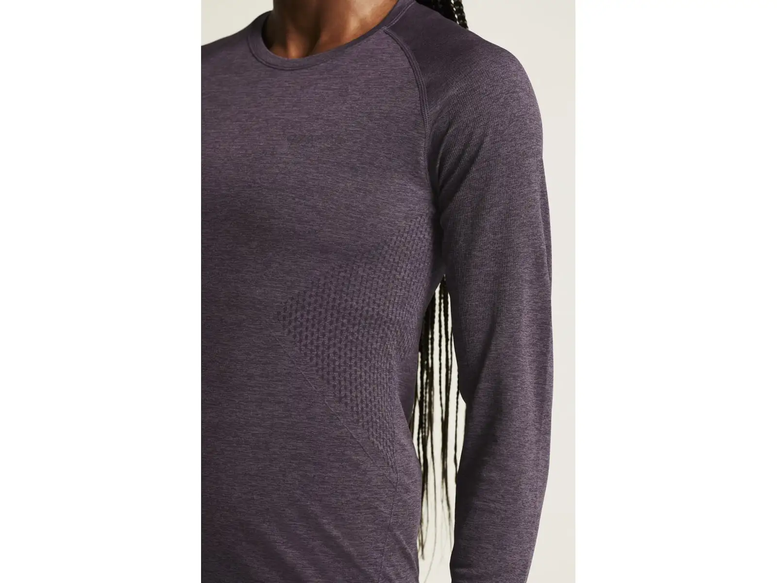 Craft Core Dry Active Comfort dámské triko dlouhý rukáv fialová