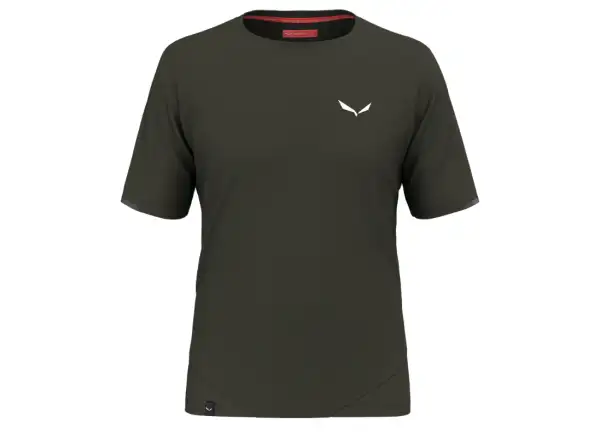 Salewa Pedroc Dry Mesh triko krátký rukáv Dark Olive