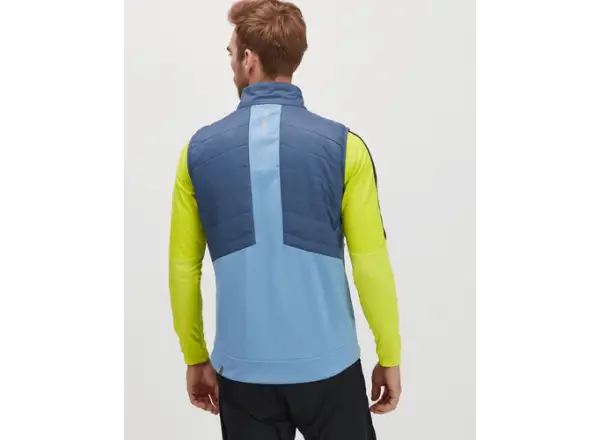 Silvini Grotte pánská zateplená vesta Blue/Navy