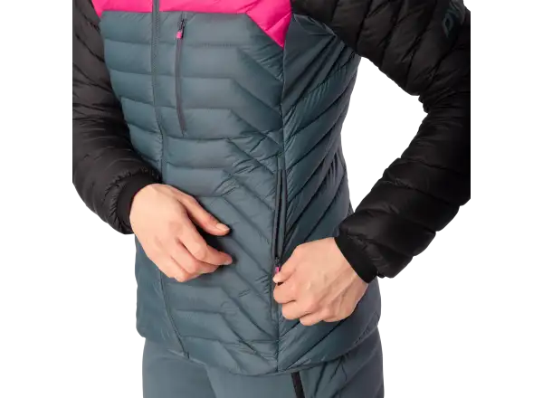 Dynafit Radical Down Hooded dámská Bunda Black Out/6550/0720