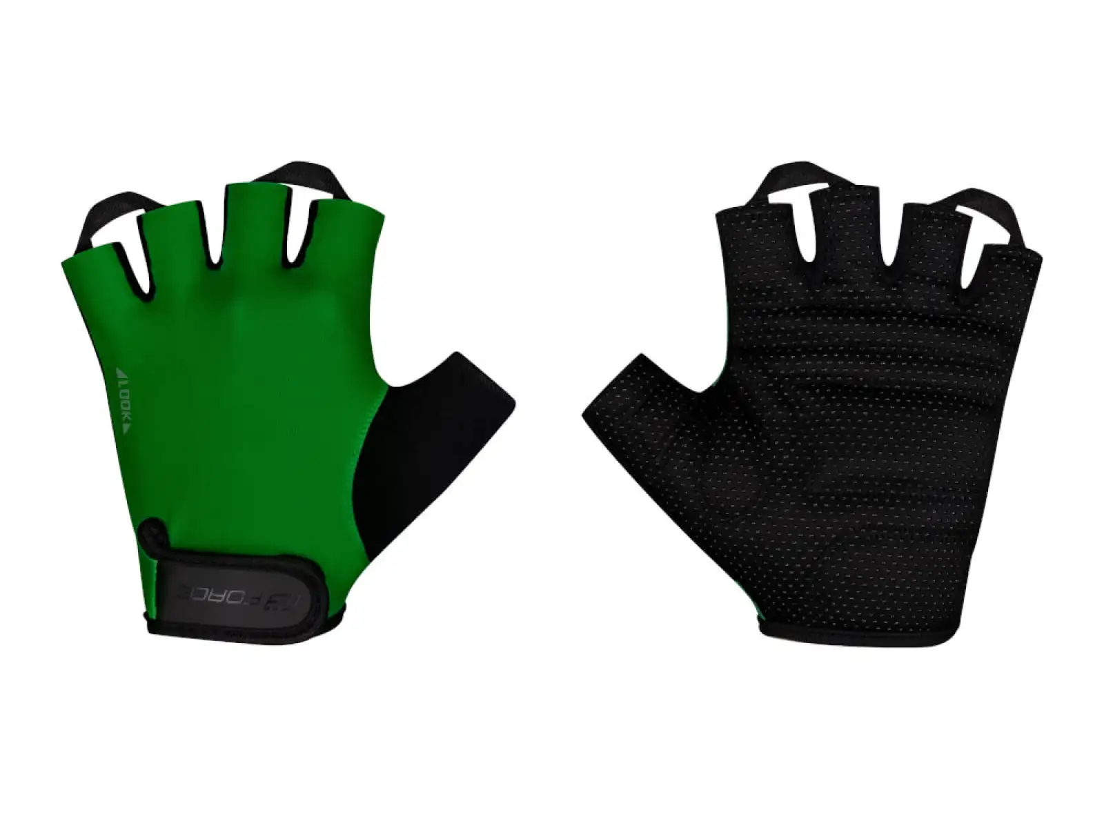 Force Look krátké rukavice zelená