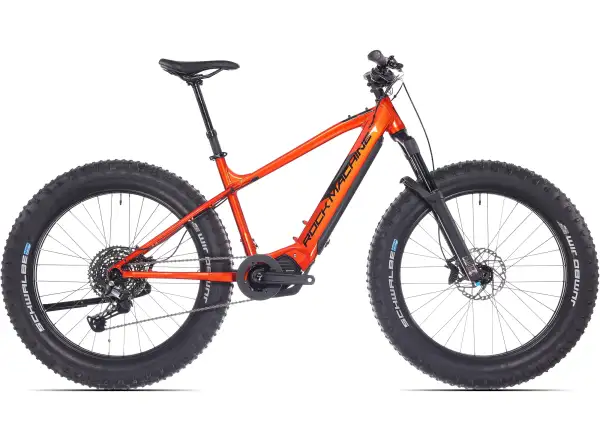 Rock Machine VYÖRY e90-26 fatbike elektrokolo Metallic Orange/Black VZOREK