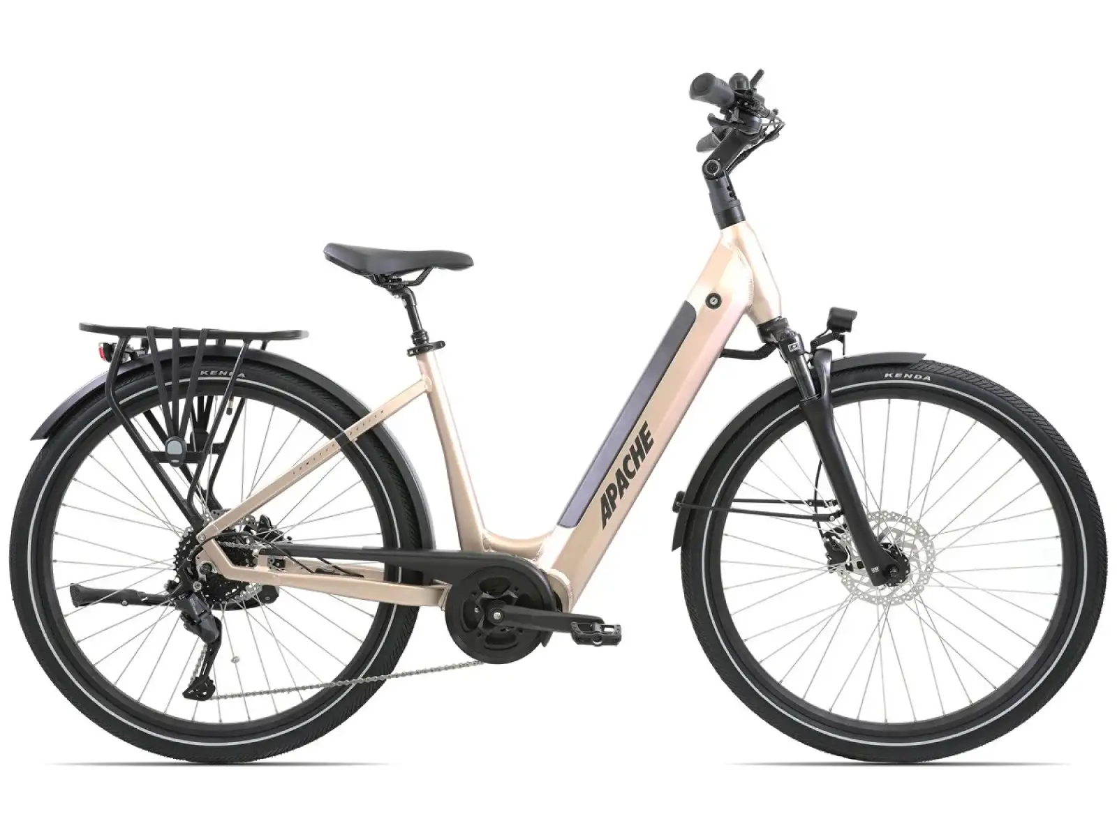 Apache Sota 3 Bafang M410 720 Wh cestovní elektrokolo cappuccino
