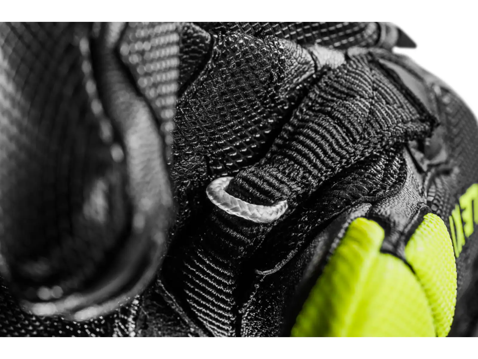 Leki WCR Venom SL 3D závodní rukavice Black-Ice Lemon