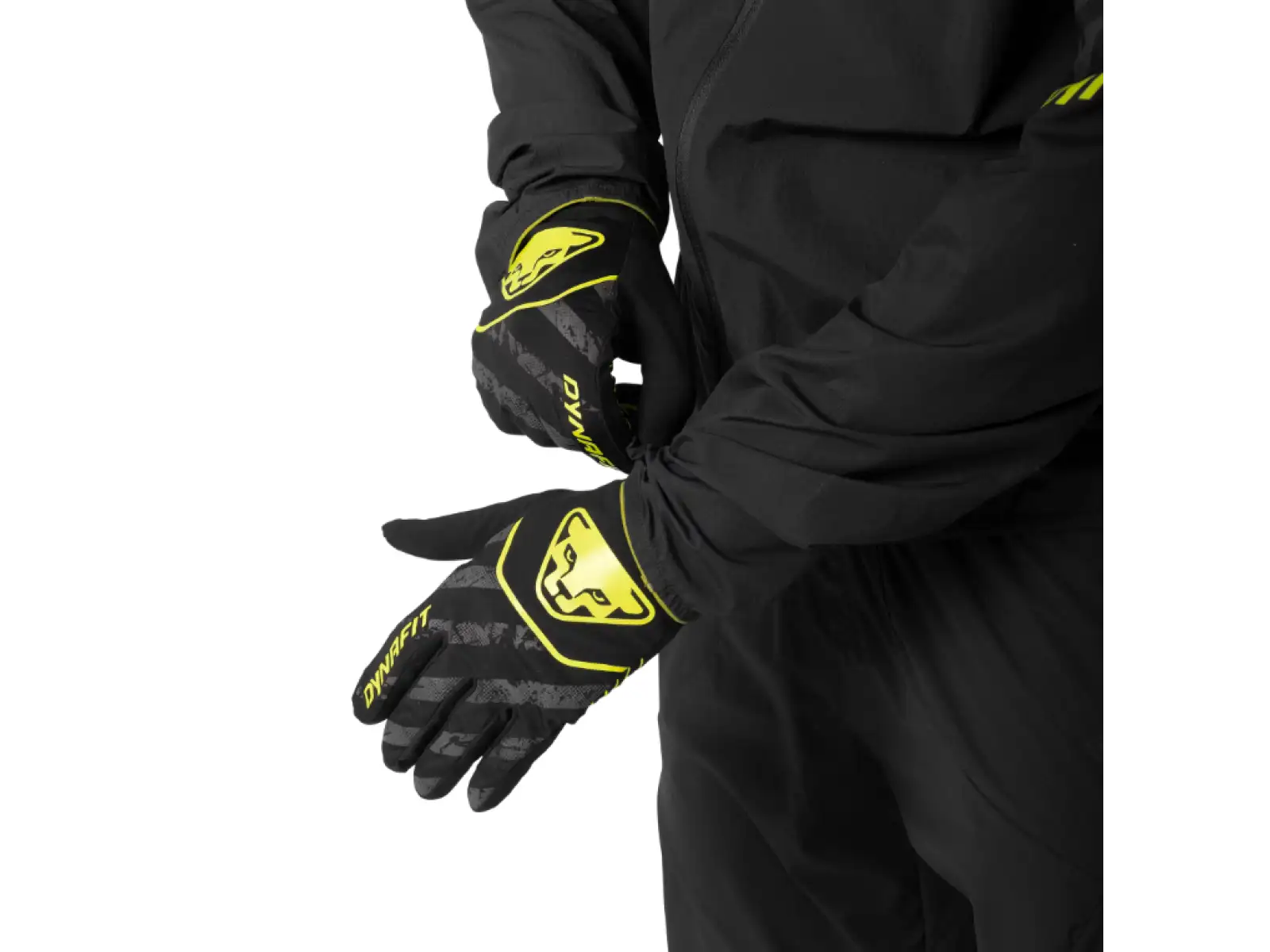 Dynafit Trail Reflective rukavice Black Out (5A30)