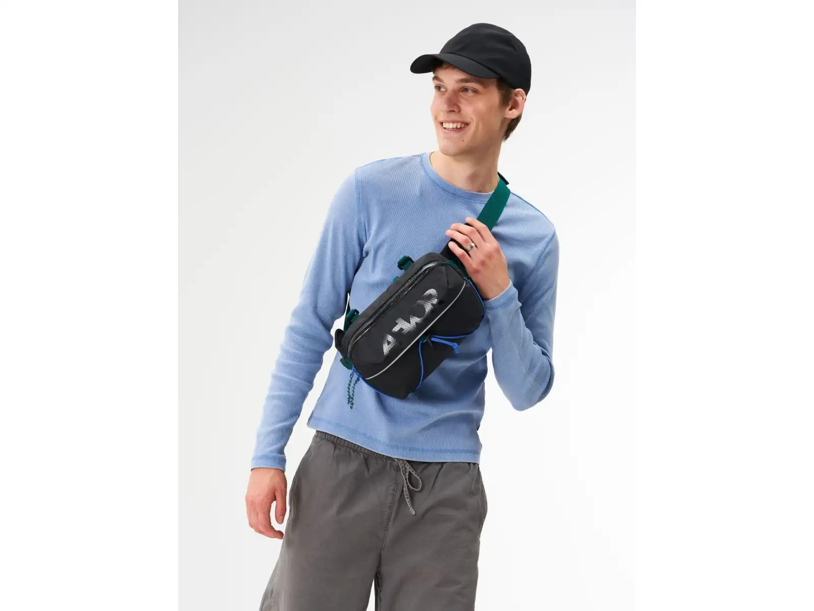 Aevor Bar Bag taštička přes rameno/na řídítka Proof Dual Dip Aqua Drift