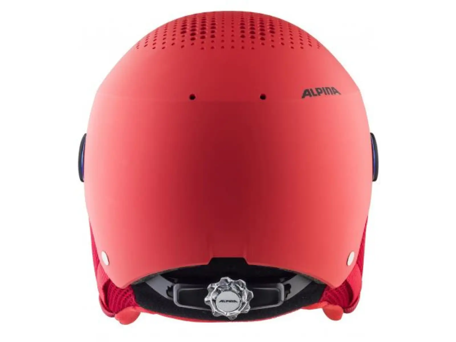 Alpina Zupo Visor dětská lyžařská helma Red Matt