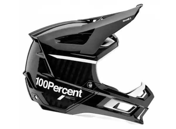 100% Aircraft 2 Helmet DH přilba Black/White