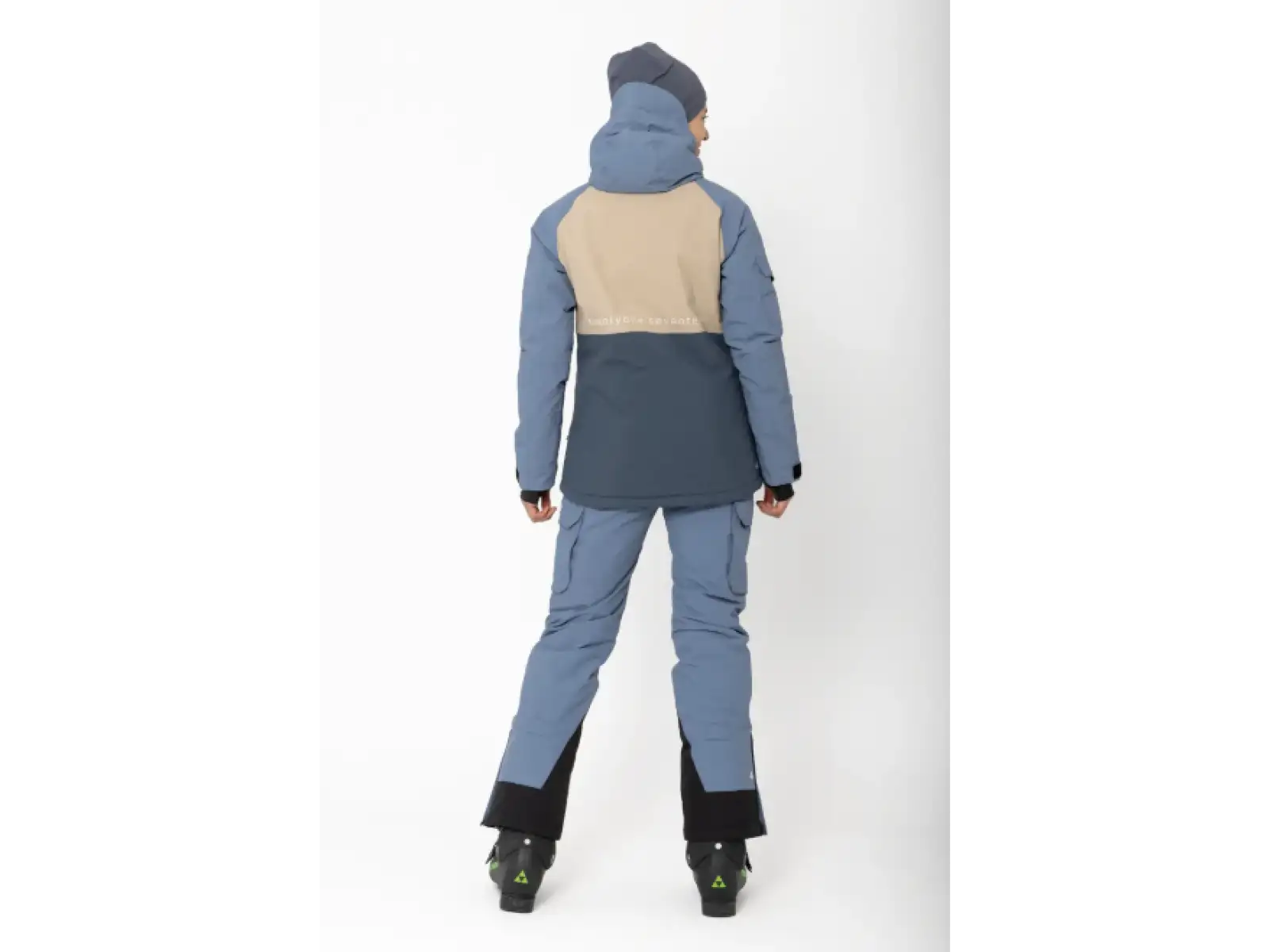 2117 of Sweden Krasse dámské lyžařské kalhoty Dusty Blue
