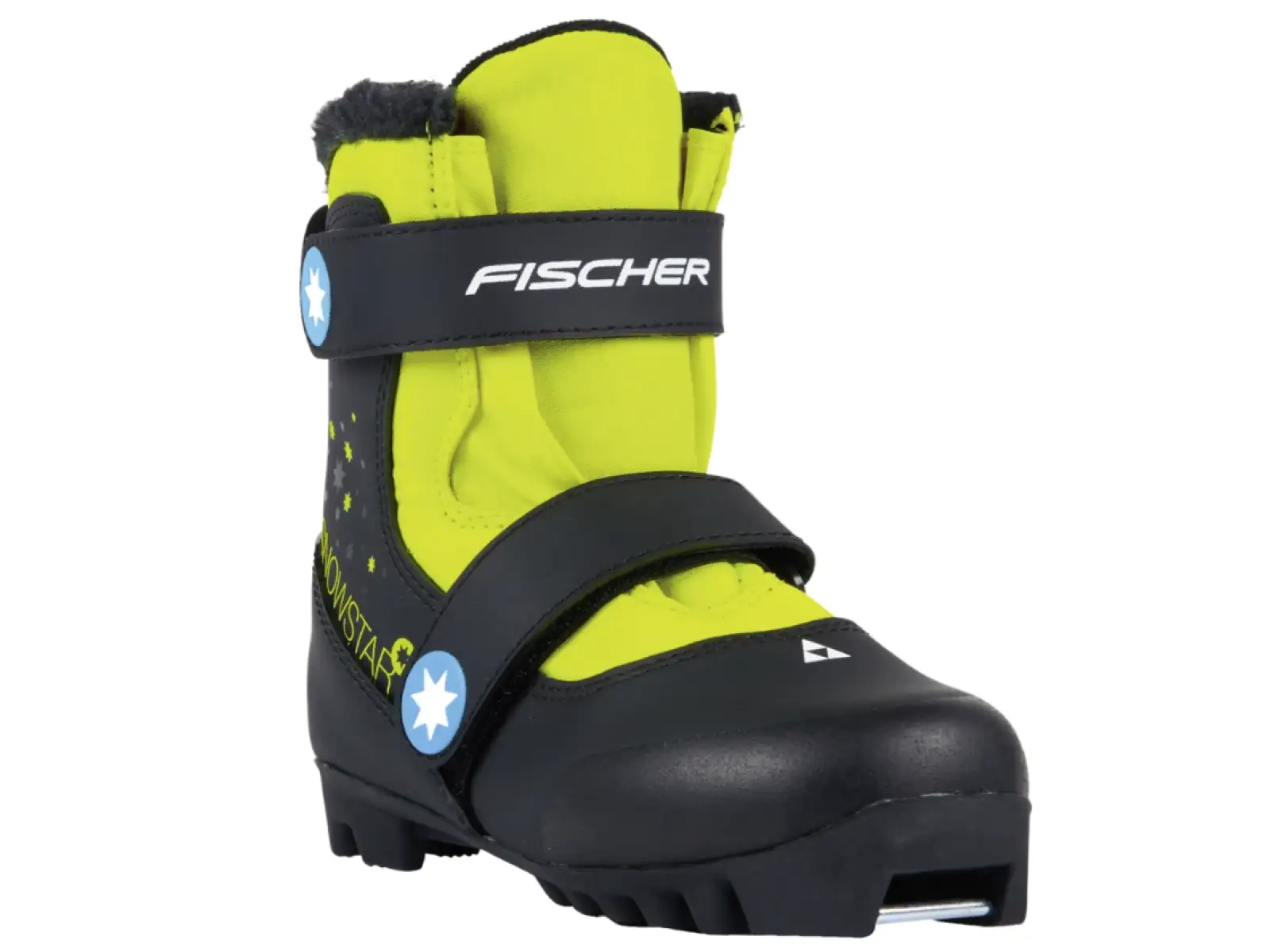 Fischer Snowstar dětské boty na běžky Black/Yellow