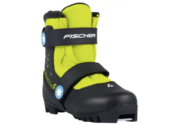 Fischer Snowstar dětské boty na běžky Black/Yellow