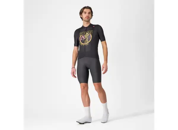 Castelli Giro Highway To Rome pánský dres krátký rukáv Nero