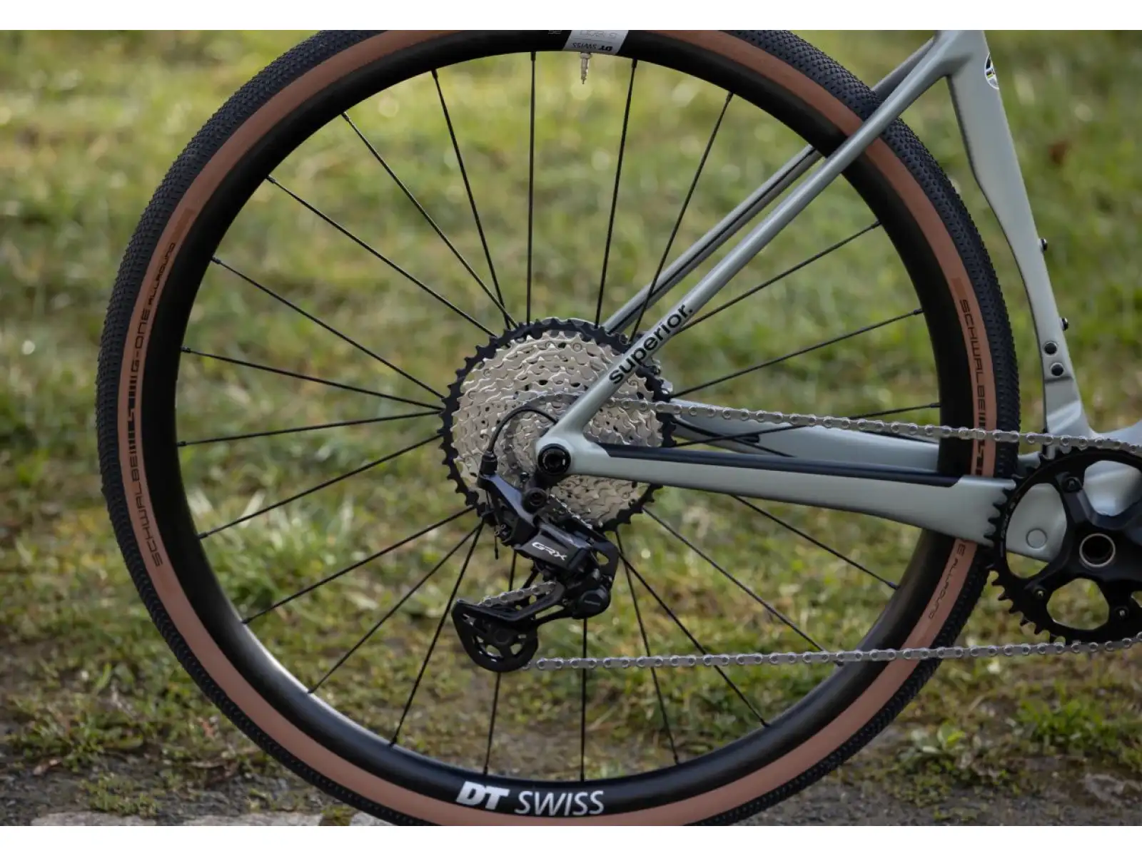 Superior XR 9.5 GR gravel kolo Matte Green Grey