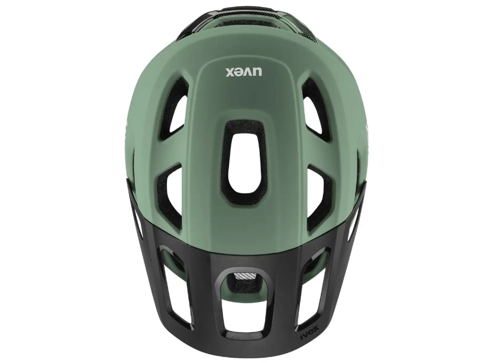 Uvex React MIPS MTB přilba Moss Green/Black Matt