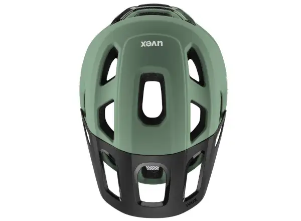 Uvex React MIPS MTB přilba Moss Green/Black Matt
