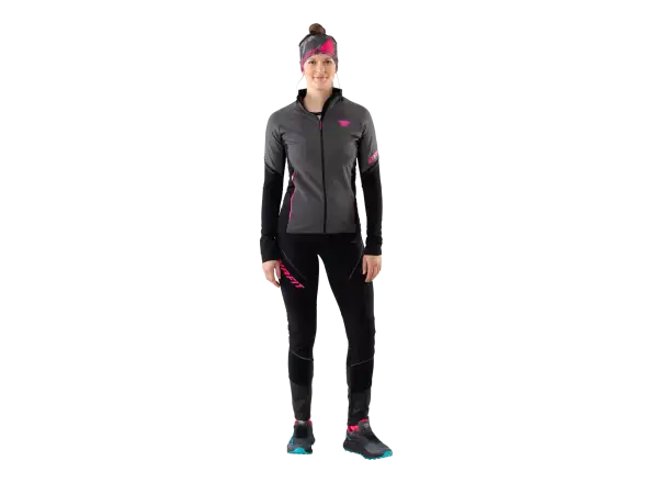 Dynafit Alpine Warm dámské zateplené legíny Black Out/Pink