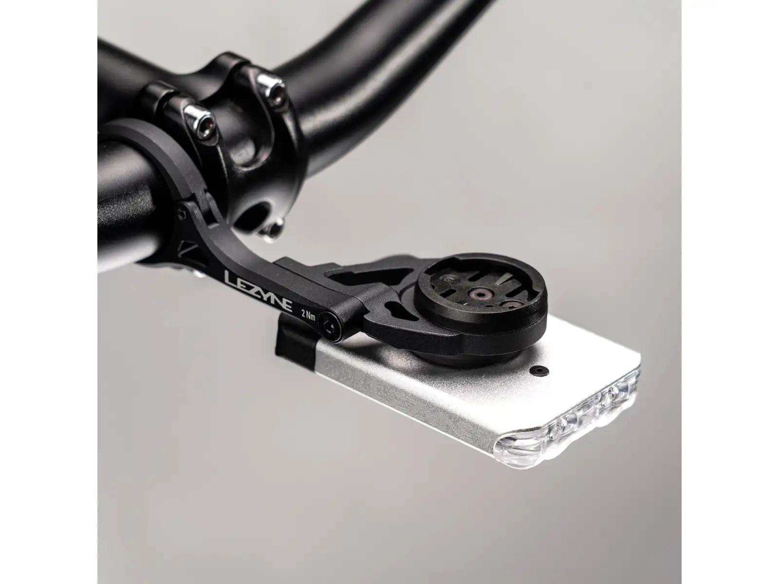 Lezyne Flexi Forward držák na světlo Satin Black