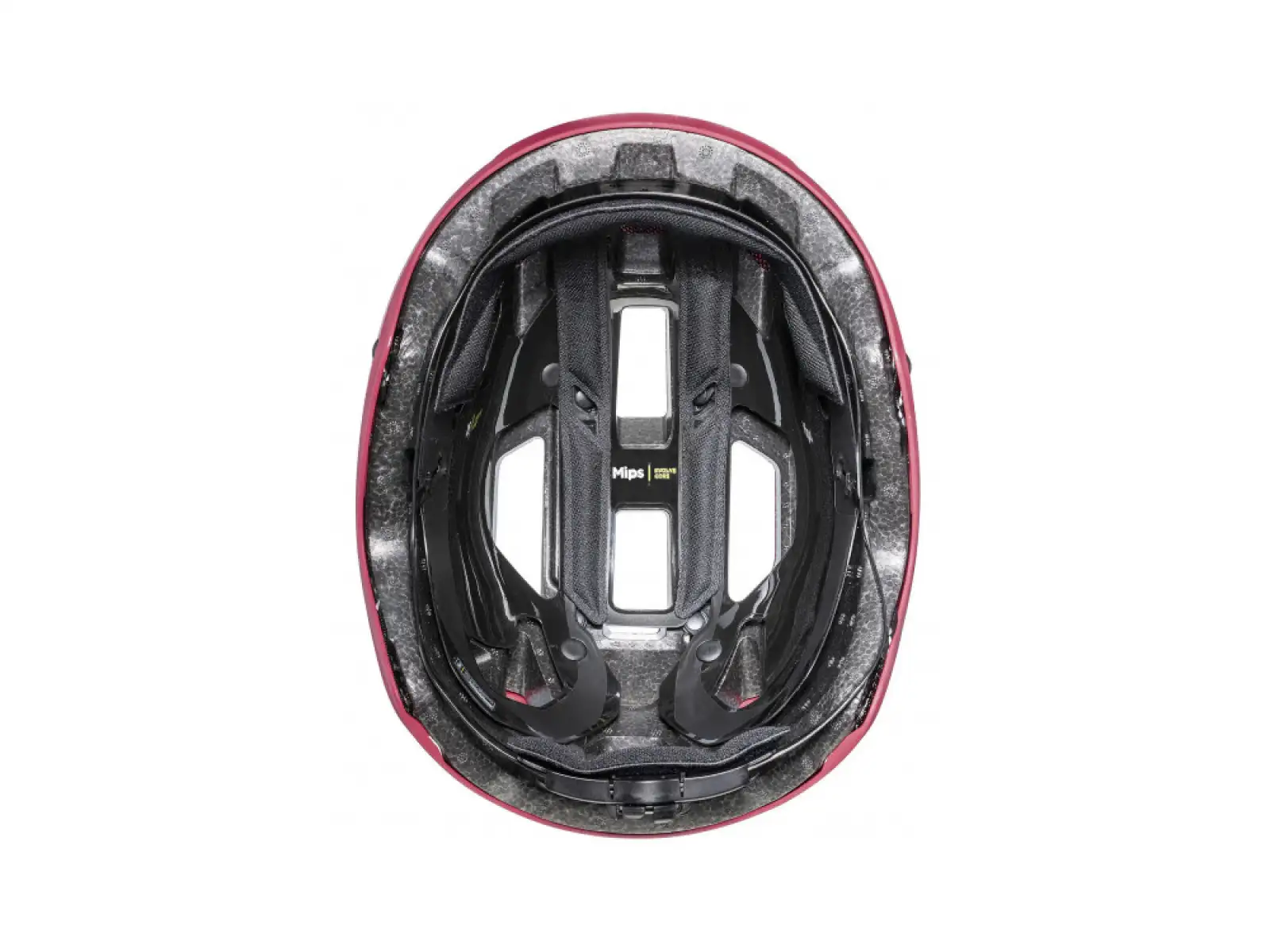 Uvex City Stride MIPS přilba Ruby Red Matt