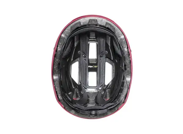 Uvex City Stride MIPS přilba Ruby Red Matt