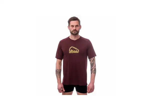 Sensor Merino Air PT Summit pánské triko krátký rukáv Red