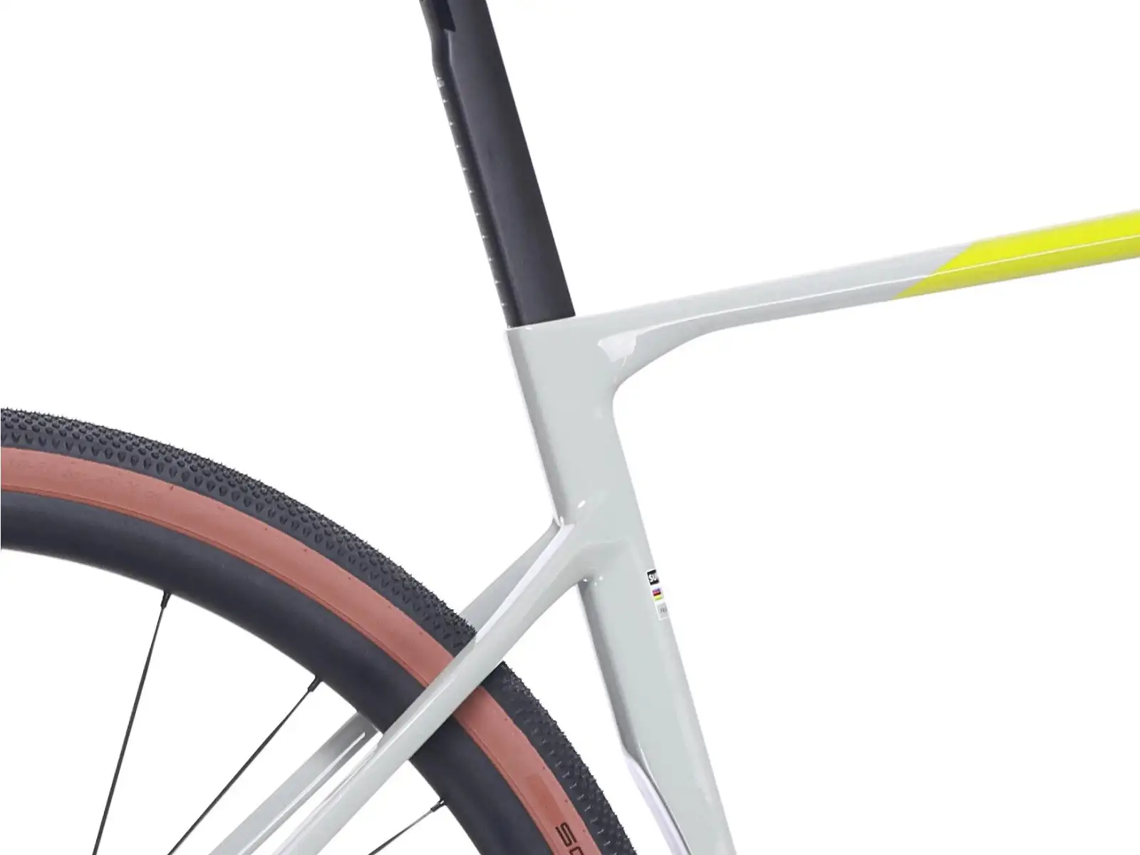 Superior XR 9.7 GR Gloss gravel kolo Grey/Racing Yellow