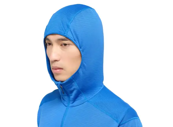 Haglöfs L.I.M Mid Multi Hood pánská mikina s kapucí modrá