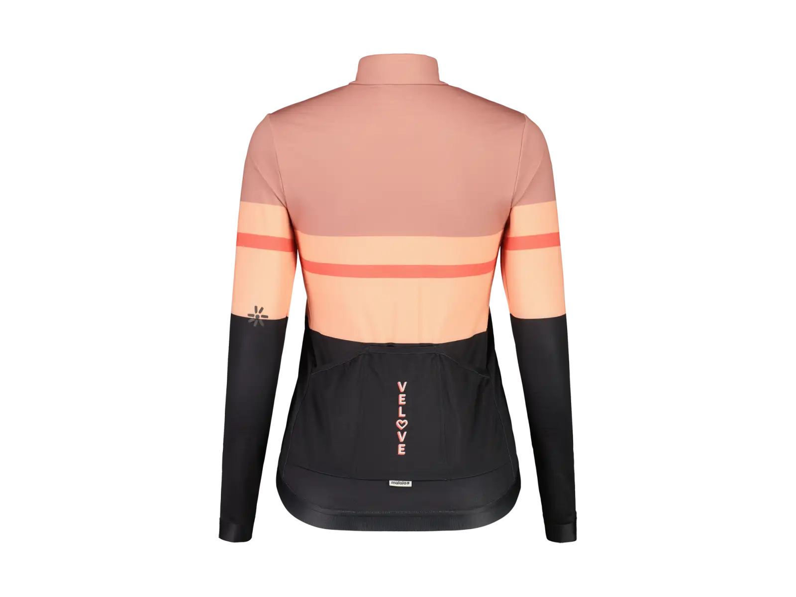 Maloja ToadstoolM. 1/1 dámská cyklistická bunda Deep Black Multi