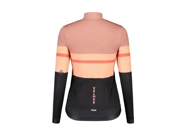 Maloja ToadstoolM. 1/1 dámská cyklistická bunda Deep Black Multi