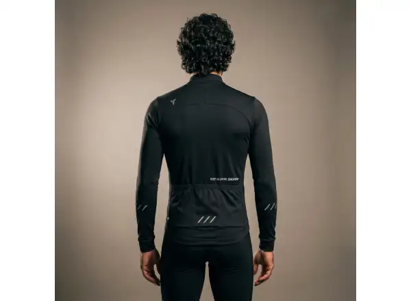 Silvini Varanio pánský dres dlouhý rukáv Black