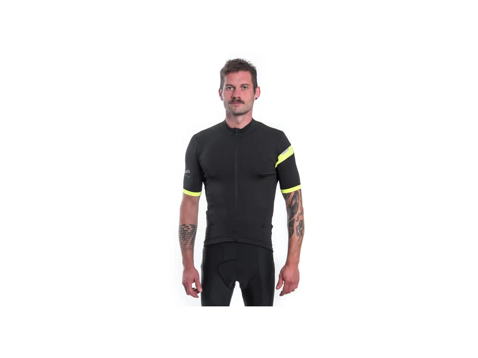 Sensor Cyklo Coolmax Classic pánský dres s krátkým rukávem True Black