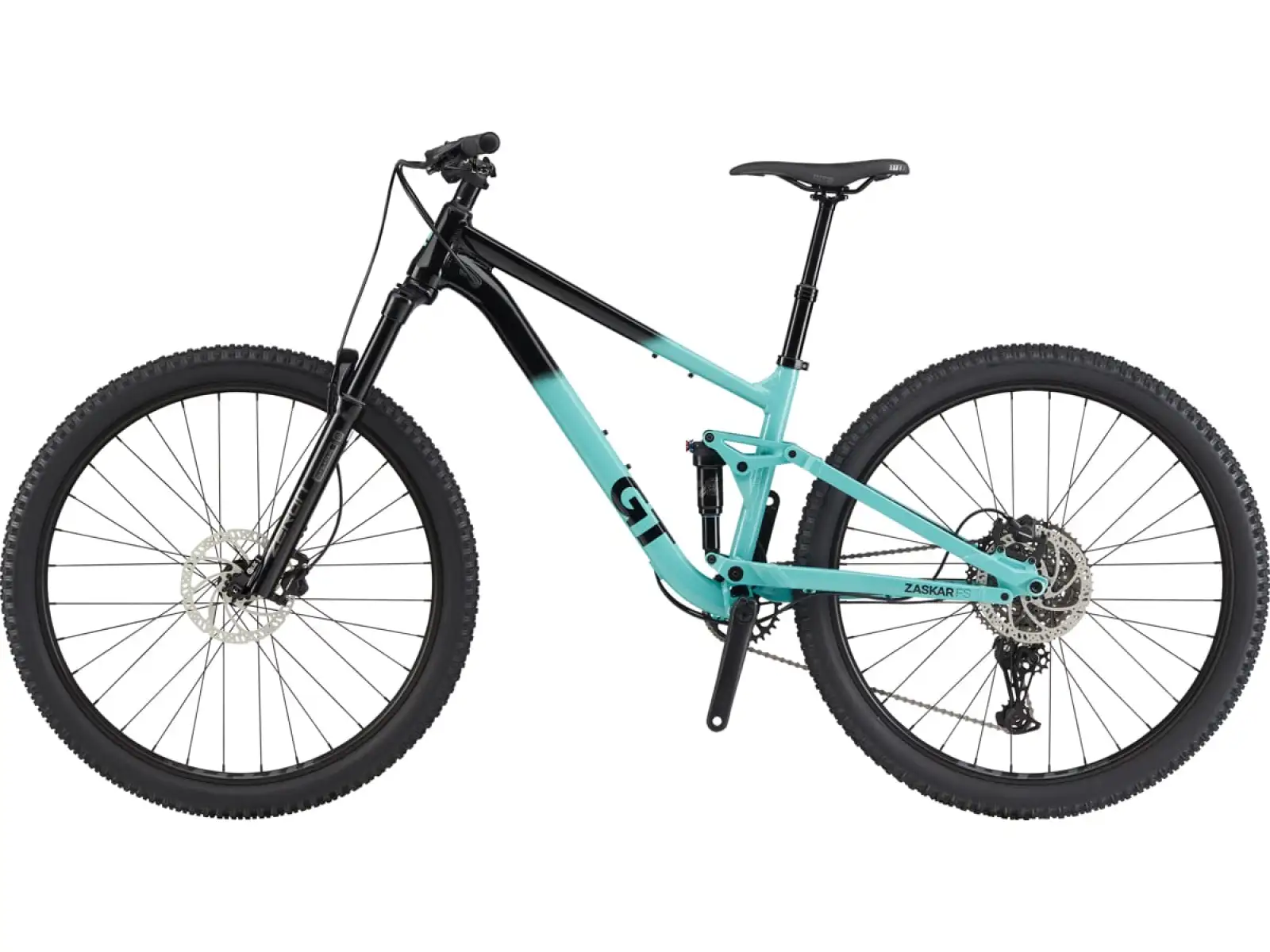 GT Zaskar FS 29 Comp horské kolo Sea Green