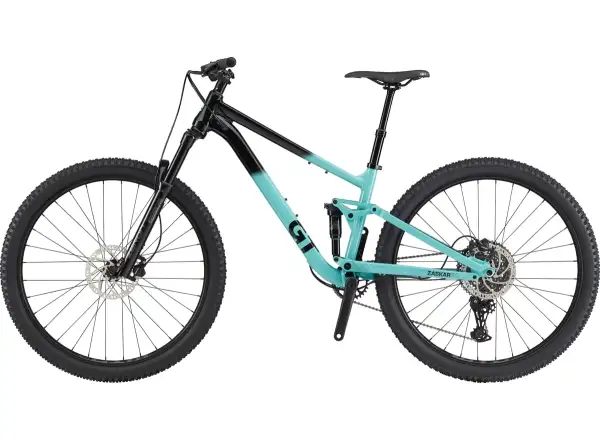GT Zaskar FS 29 Comp horské kolo Sea Green