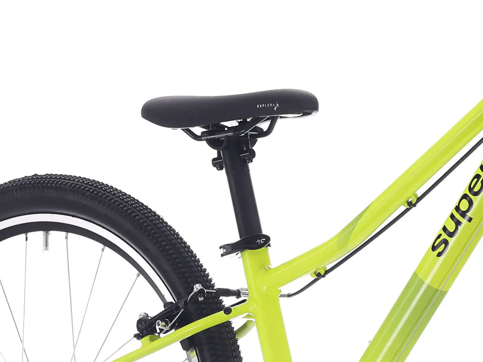 Superior RACER 24 dětské kolo Matte Radioactive Yellow
