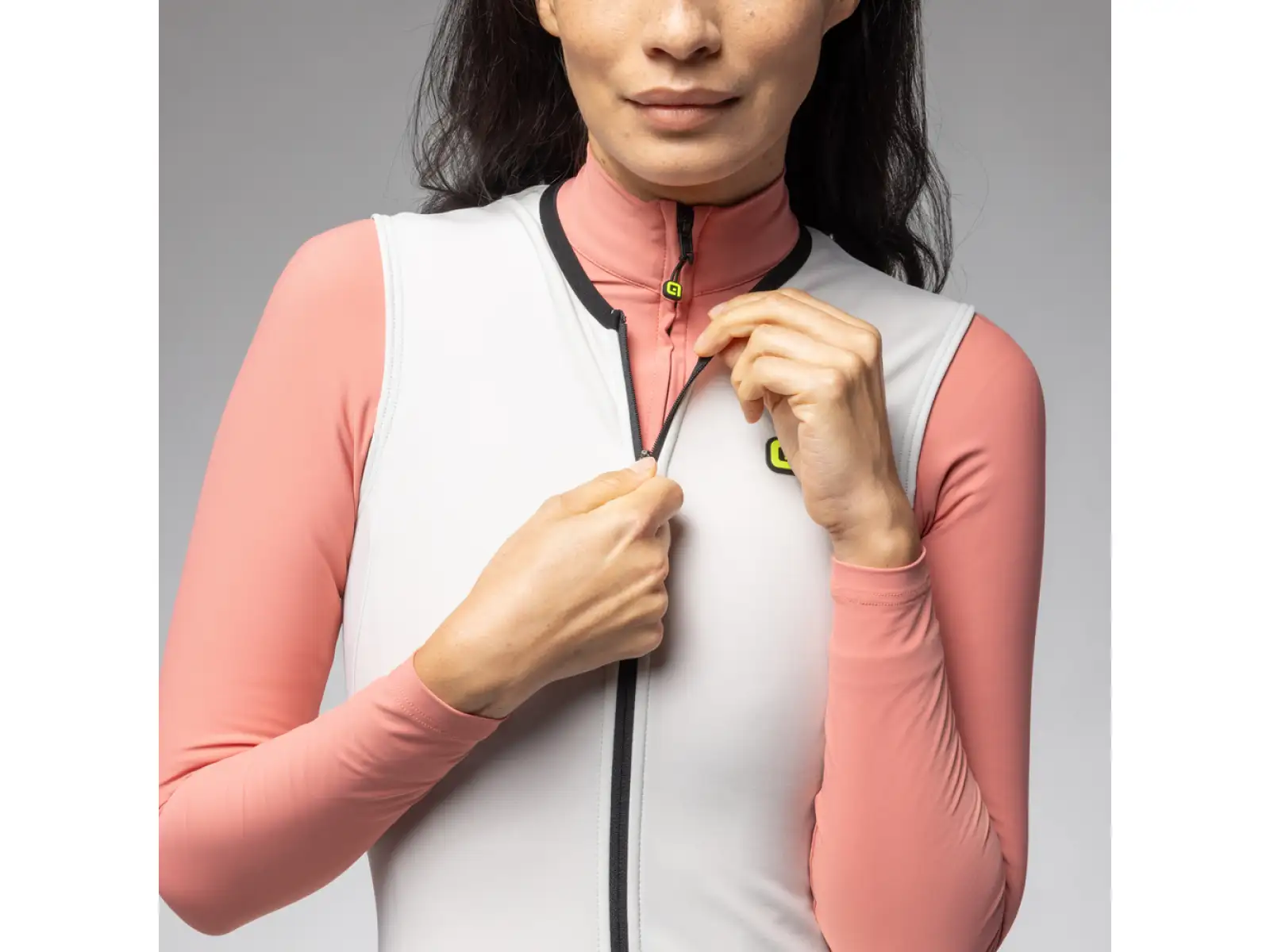Alé PR-E Thermo 2.0 dámská cyklistická vesta Stucco